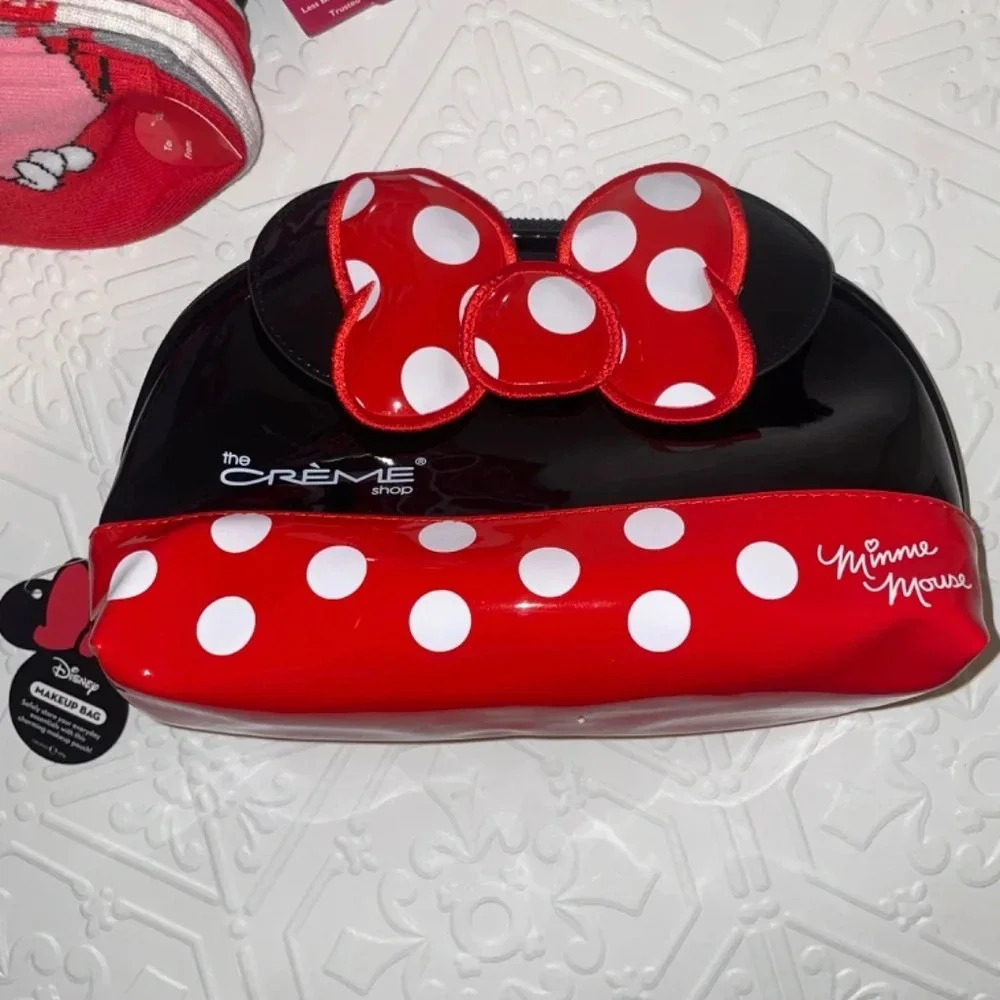 NWT Minnie Mouse Cosmetic Bag - Picture 3 of 3